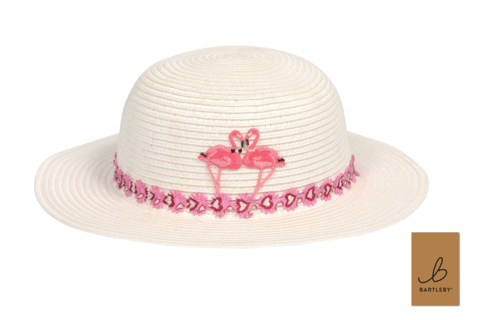 Flamingo Design Girls Hat