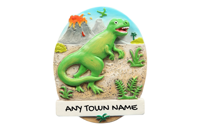 Jurassic Dino Magnet - Town Named