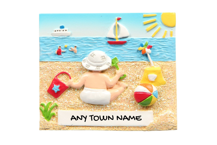Magnet - Beach Baby, Town Named