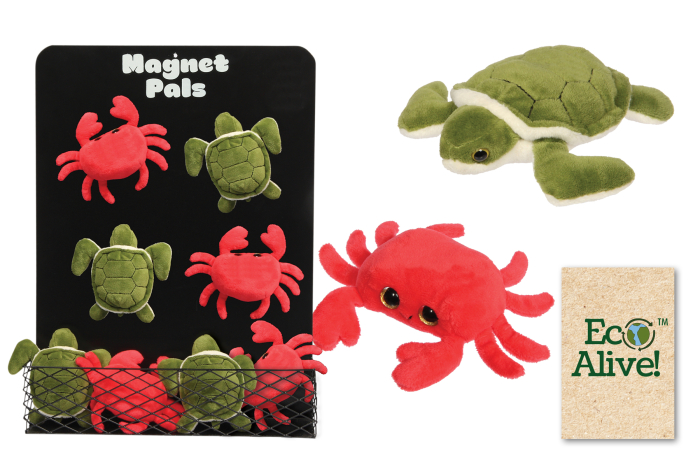 Crab/Turtle Magnet Pal - Eco Alive™
