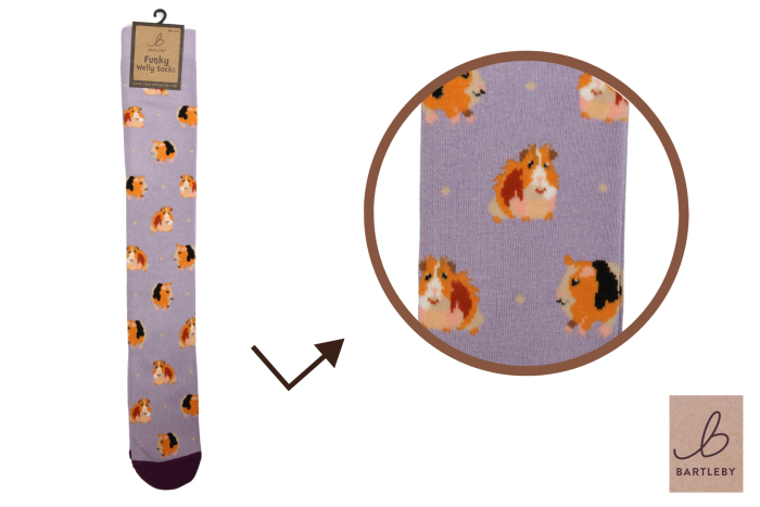 Funky Welly Socks - Guinea Pig 