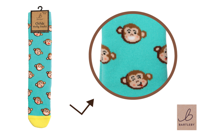 Funky Welly Socks - Cheeky Monkey