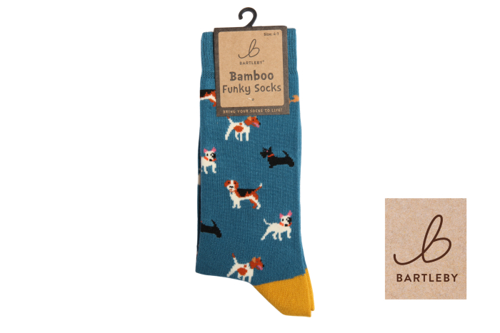 Ladies Funky Bamboo Socks - Doggy Divas