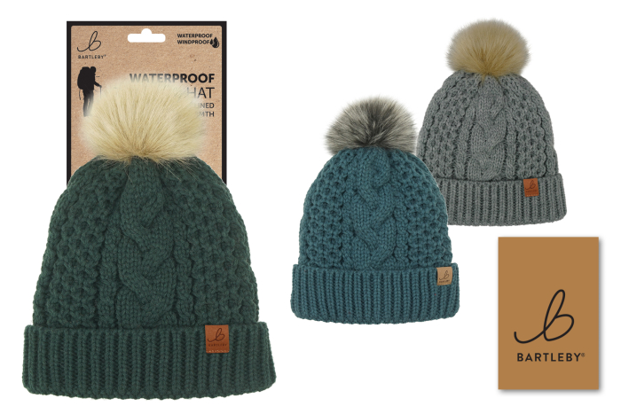 Deluxe Waterproof Bobble Hat