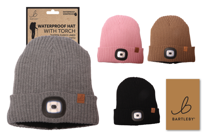 Waterproof Hat With Light