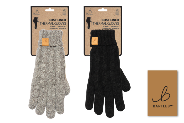 Unisex Cosy Lined Thermal Gloves
