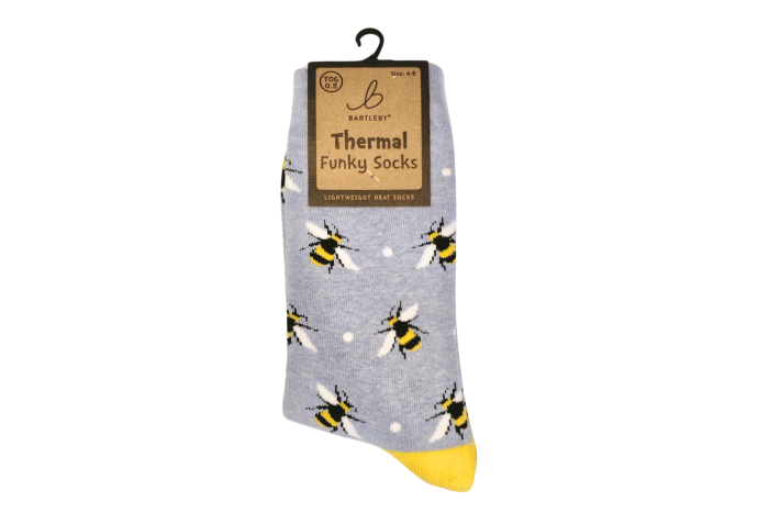 Funky Thermal Socks - Bumble Bees