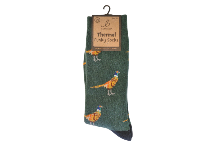 Funky Thermal Socks - Pheasant