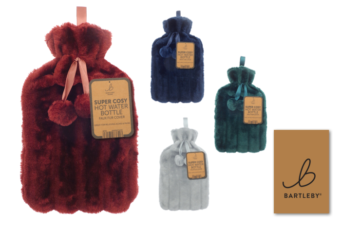 Hot Water Bottle - Faux Fur 