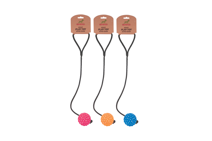 Rubber Ball on Rope 