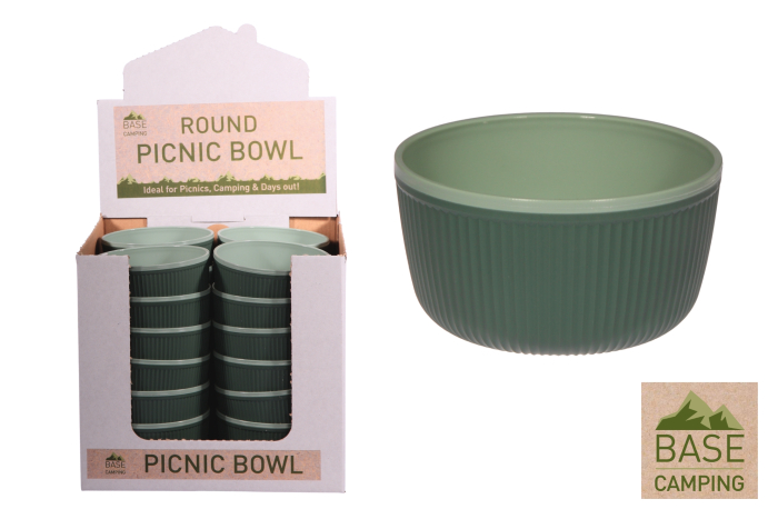 Picnic Bowl - Shell Design, In Display