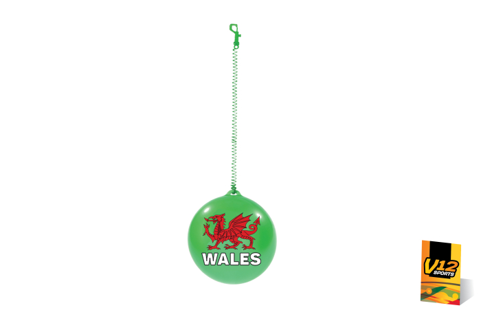 Wales Springy Ball on Cord
