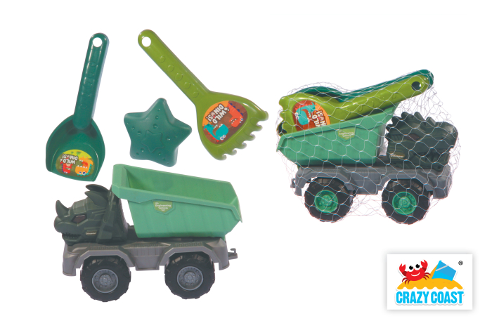 Dinosaur Truck Sand Set