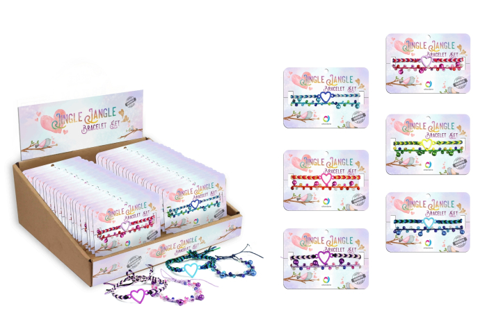 Jingle Jangle Bracelet Set, Carded 