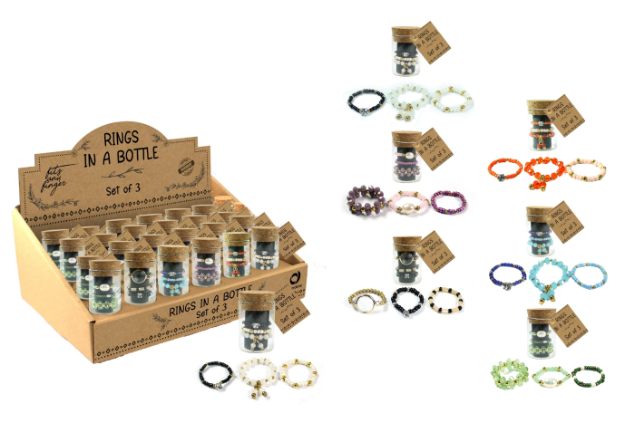Rings in a Bottle, Assorted