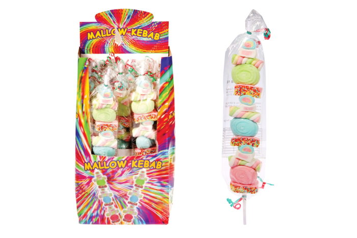 Mallow Kebab Lolly, In Display 