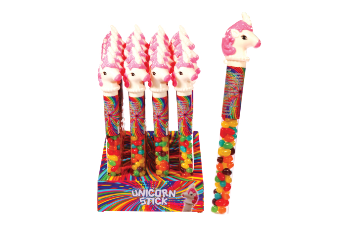 Unicorn Stick with Jelly Beans, In Display