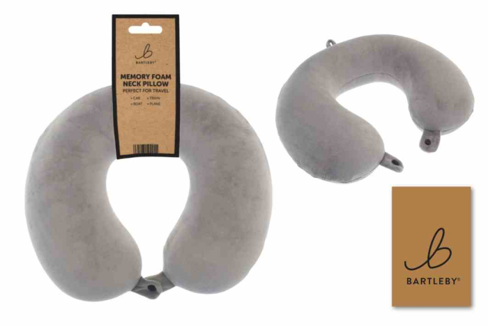 Travel Neck Pillow - Memory Foam 