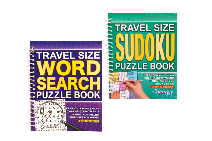 Word Search Puzzle Book - Travel Size 