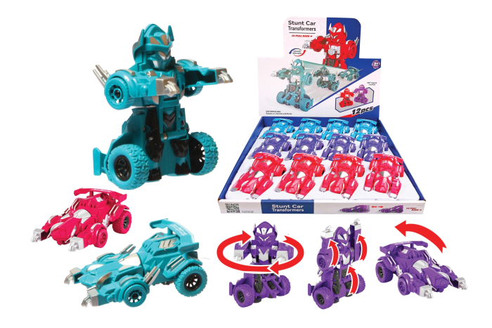 Robot Stunt Car Transformer - In Display