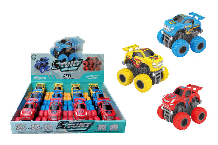 Friction Powered Off-Road Stunt Truck - In Display 