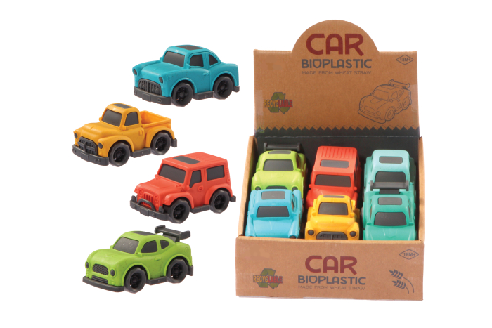Bioplastic Cars, In Display 