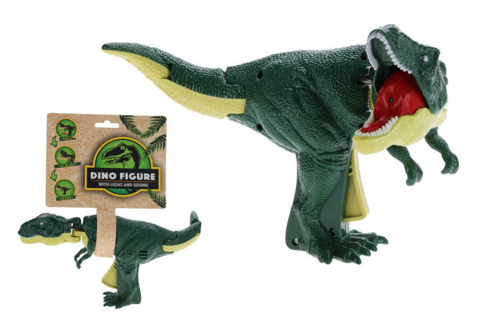 Snapping Dinosaur Figure - With Light & Sound