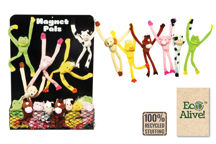 Eco Alive™ Soft Magnetic Farm Animals