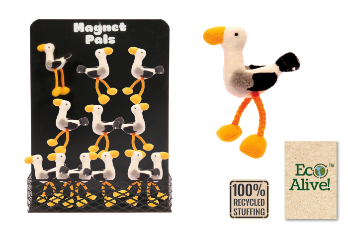 Eco Alive™ Soft Magnetic String Legged Seagull