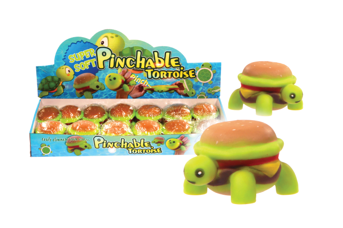 Squishy Tortoise Burger, In Display