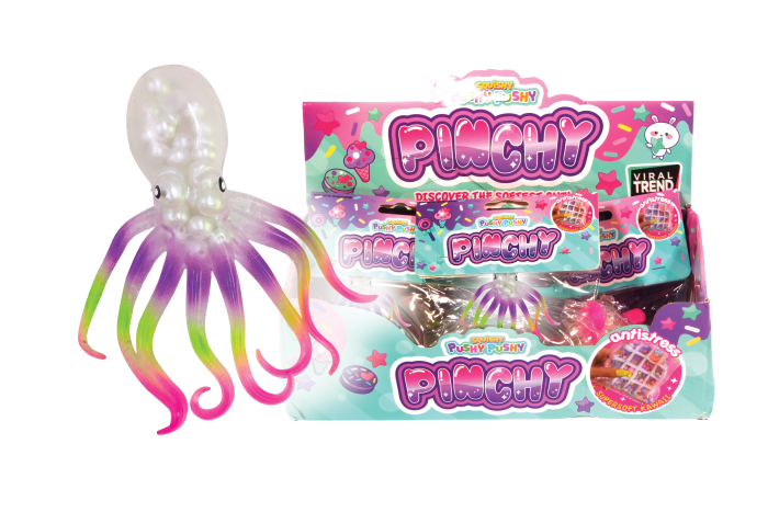 Squeezy Octopus with Pearls, Bagged
