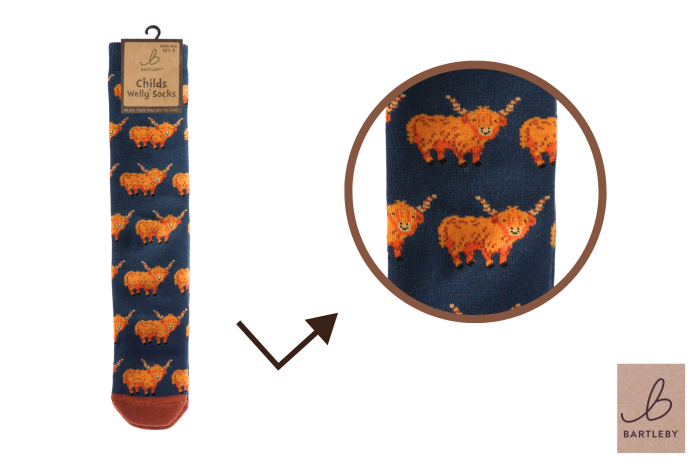 Childs Welly Socks - Hardy Highlands 