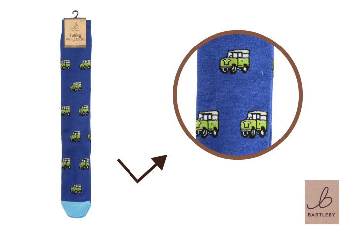Funky Welly Socks - 4X4 Vehicle 
