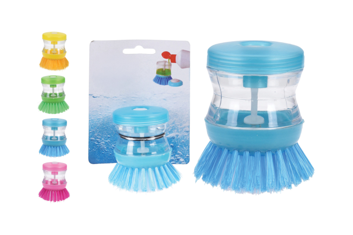 Dish Brush - Soap Dispensing, Carded