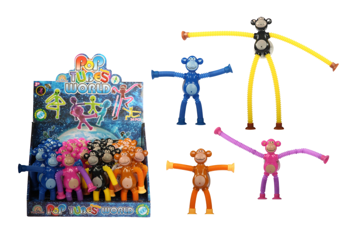 Monkey Popper Tube - Light up, In Display