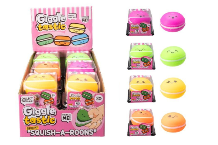 Squeezy Macaroon, Boxed - In Display