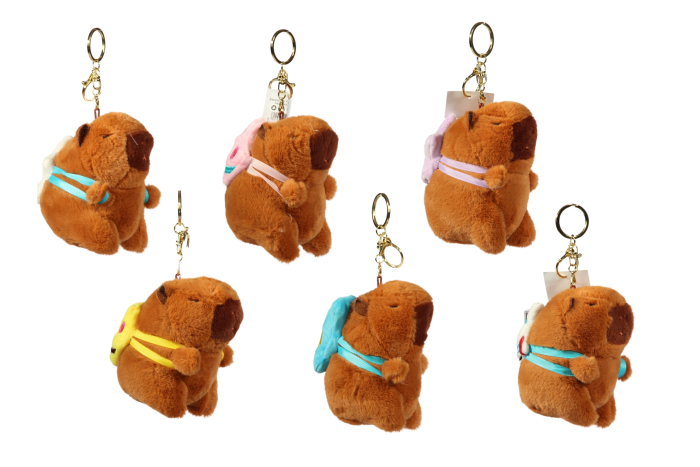 Soft Capybara Keyring