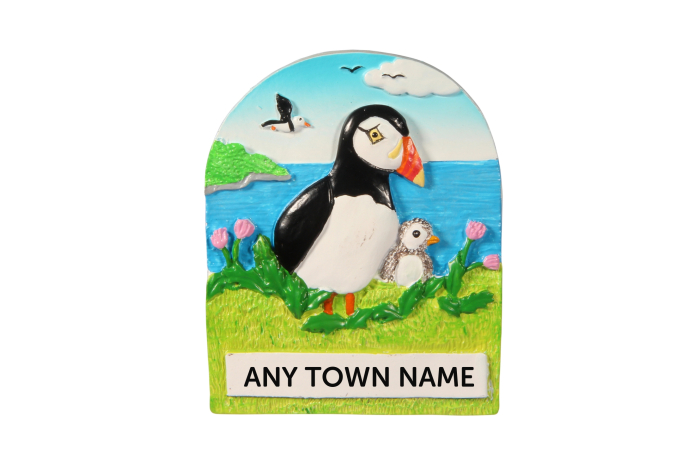 Puffin Magnet - Town Named