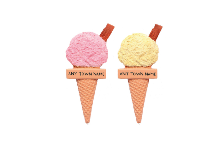 Ice Cream Magnet - Town Named