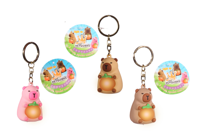 Capybara Keyring - Light Up