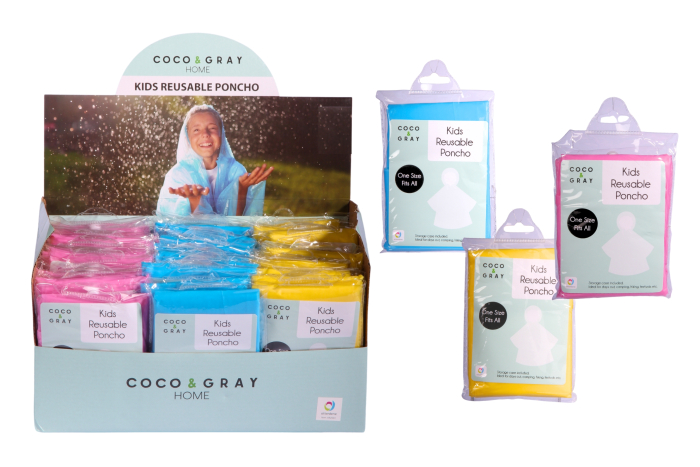 Childs Rain Poncho - In Case, In Display