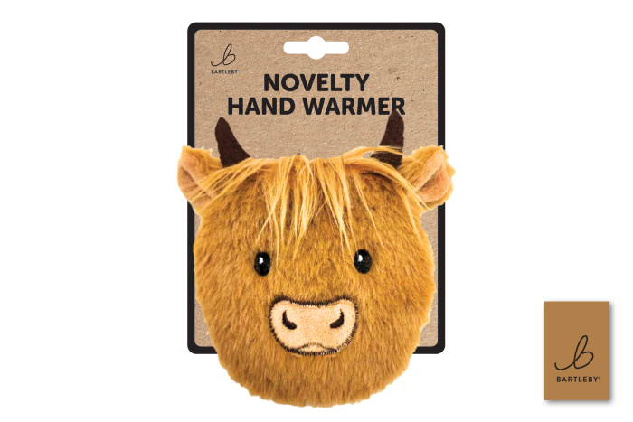 Hand Warmers - Plush Highland Cow