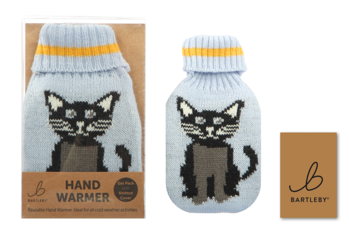 Knitted Hand Warmer - Cat