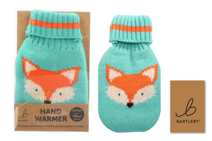Knitted Hand Warmer - Fox