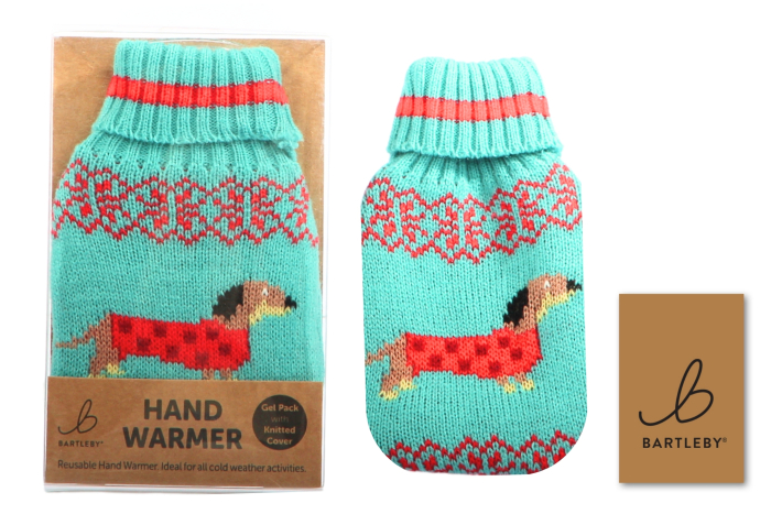 Knitted Hand Warmer - Dachshund