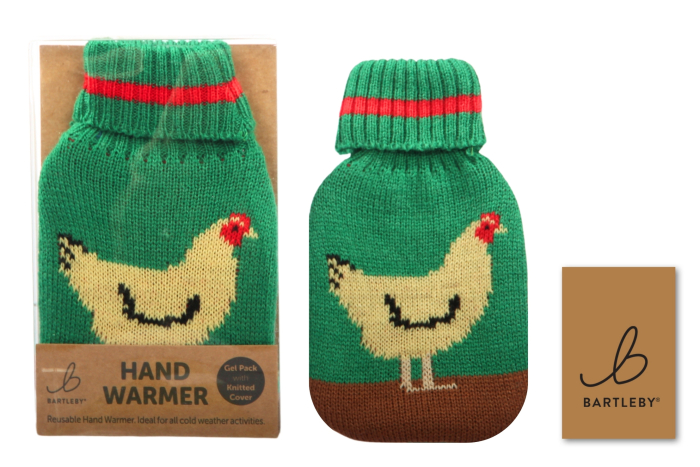 Knitted Hand Warmer - Chicken