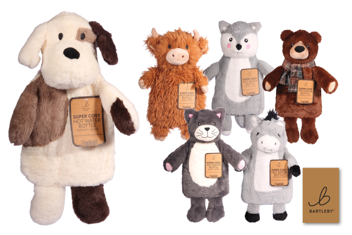 Novelty Hot Water Bottle, Assorted