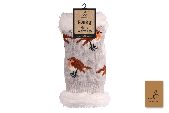 Sherpa Wrist Warmer - Garden Robin