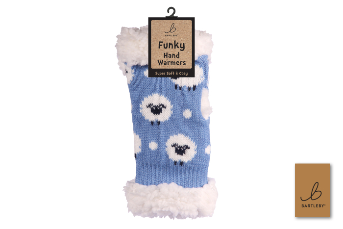 Sherpa Wrist Warmer - Cute Sheep