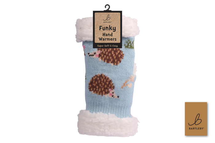 Sherpa Wrist Warmer - Hedgehog
